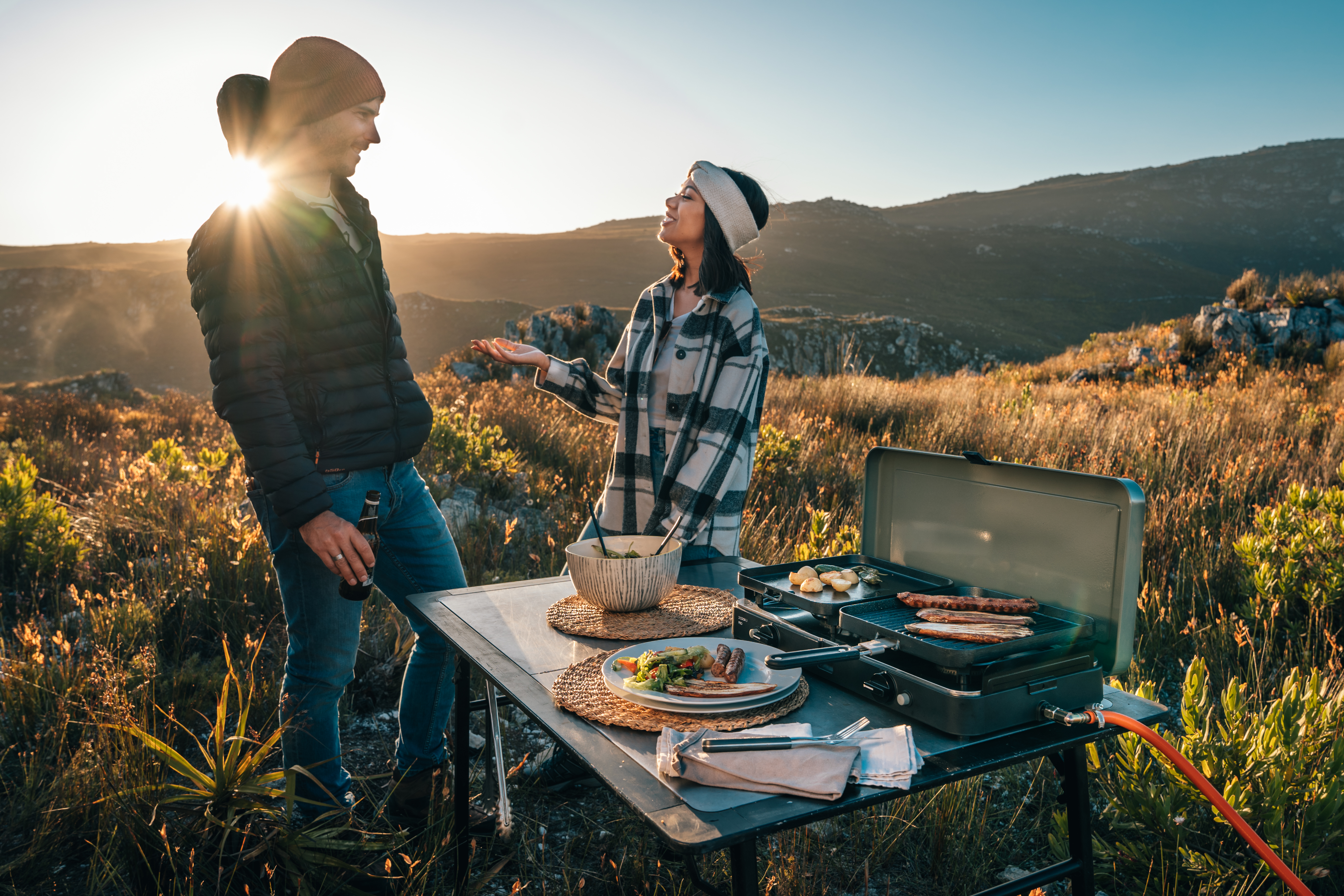 Grillen im Herbst: stimmungsvoll und farbenfroh